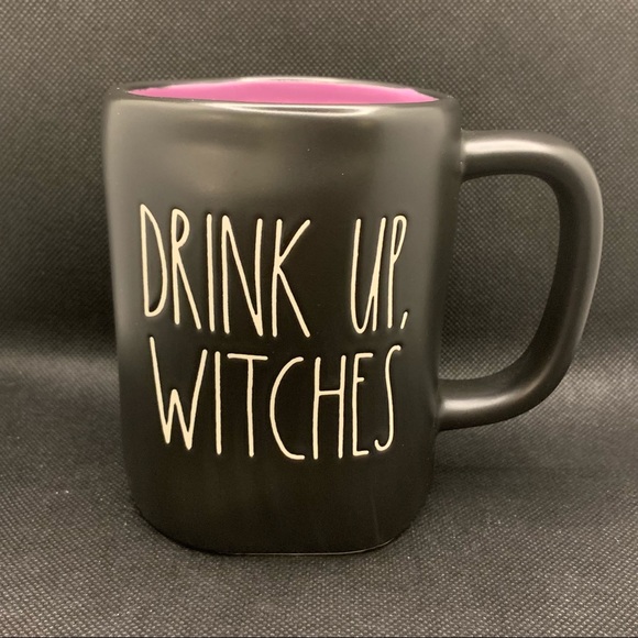 Rae Dunn DRINK UP WITCHES Halloween Mug - Picture 3 of 5